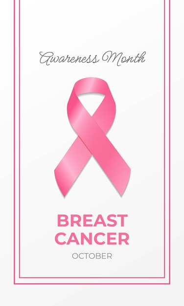 Breast cancer day story template