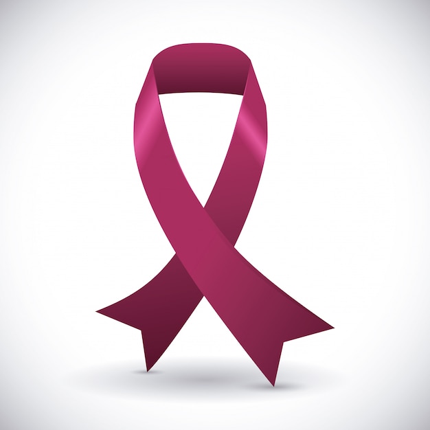 Vector breast cancer design, vector illustration.