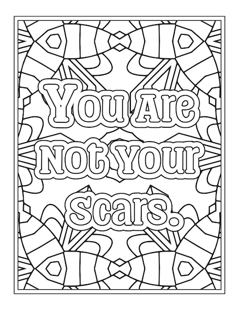 Breast Cancer Quotes Coloring Pages for Kdp Coloring Pages