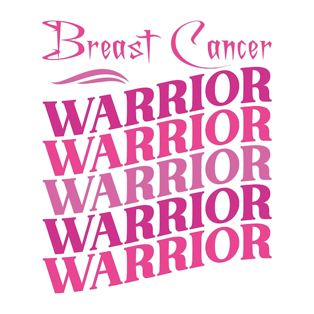 Breast Cancer SVG Design