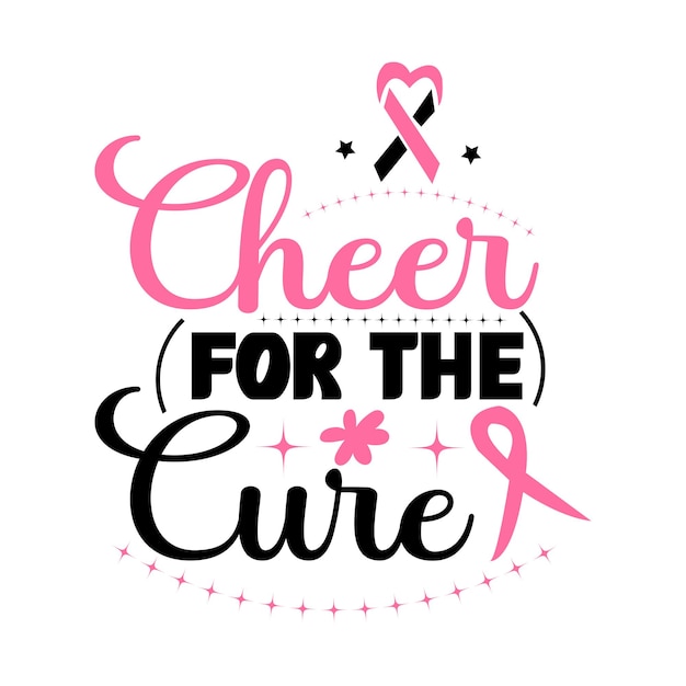 breast cancer t-shirt design