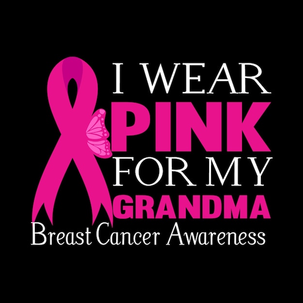 Breast cancer t shirt design