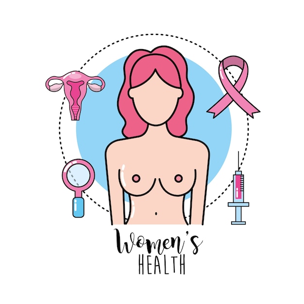 Breast cancer with medical treatment to care the body