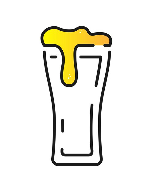 Vector brewery drink icon