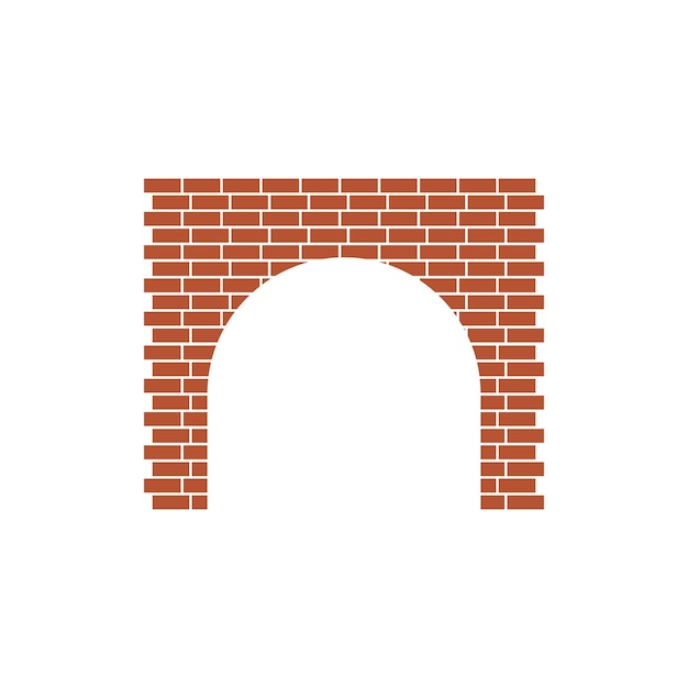 Brick bridge illustration