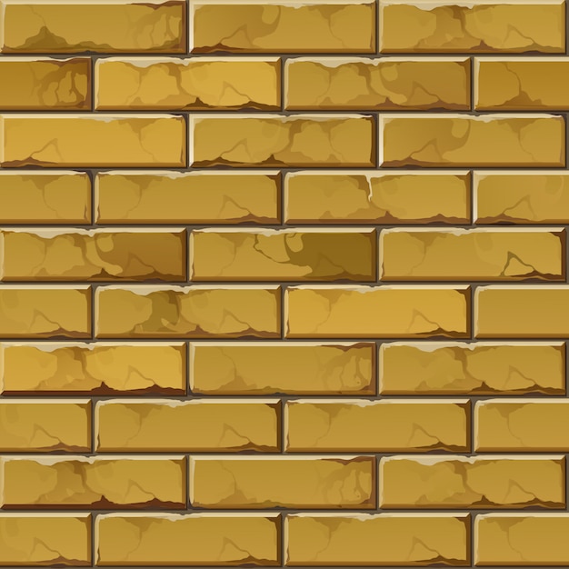 Vector brick wall background texture pattern