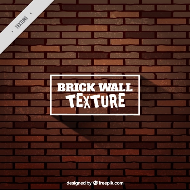 Vector brick wall background