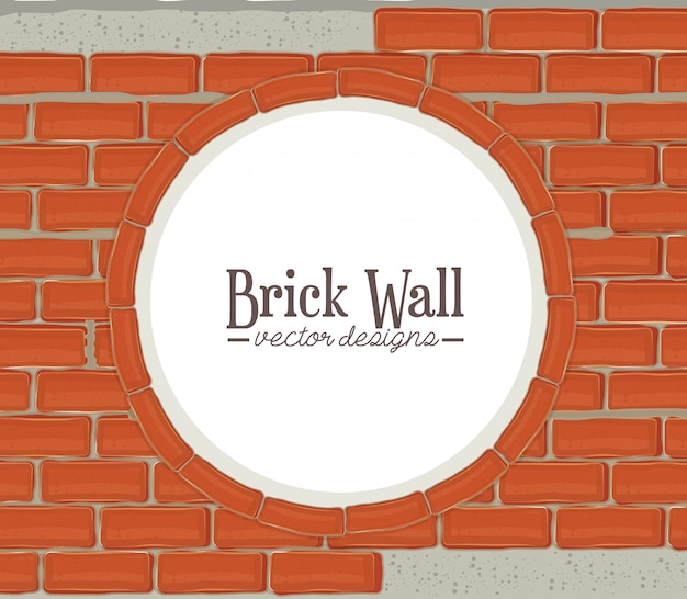 Brick wall design