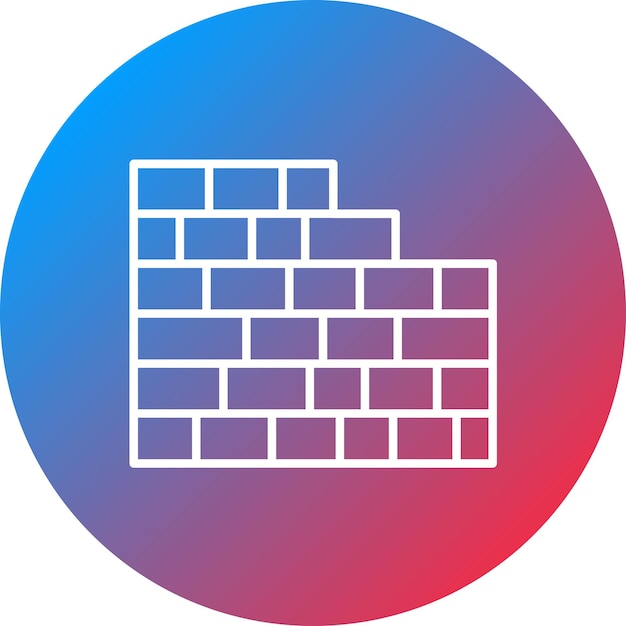 Brick Wall icon vector image Can be used for Home Improvements