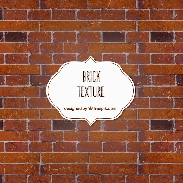 Vector brick wall texture