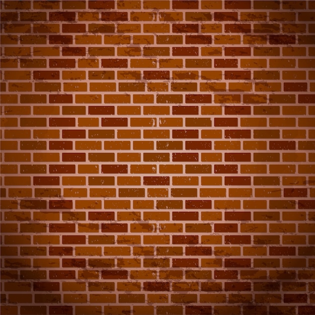 Vector brick wall texture