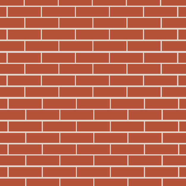 Brick wall vector