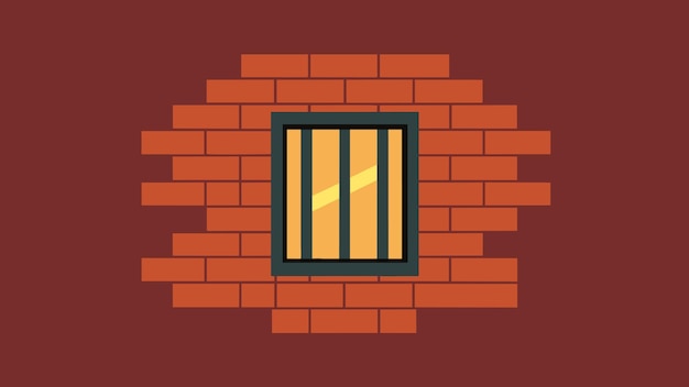 A brick wall with a small barred window representing the guardedness and lack of openness in someone