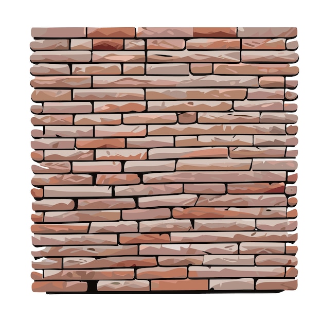 Bricks wall vector