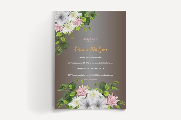 BRIDAL SHOWER INVITATIONS