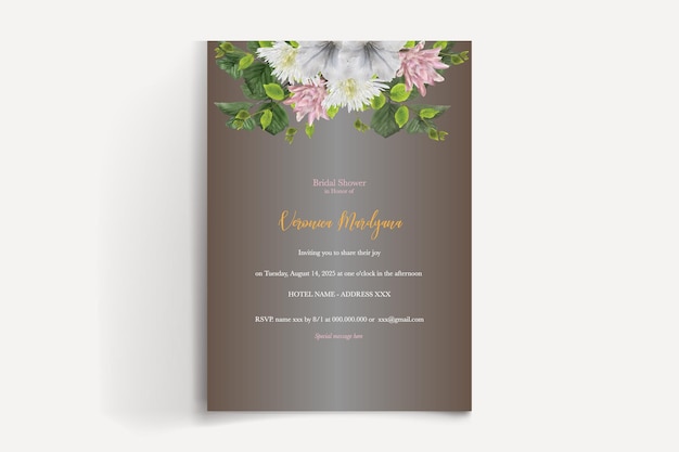 BRIDAL SHOWER INVITATIONS