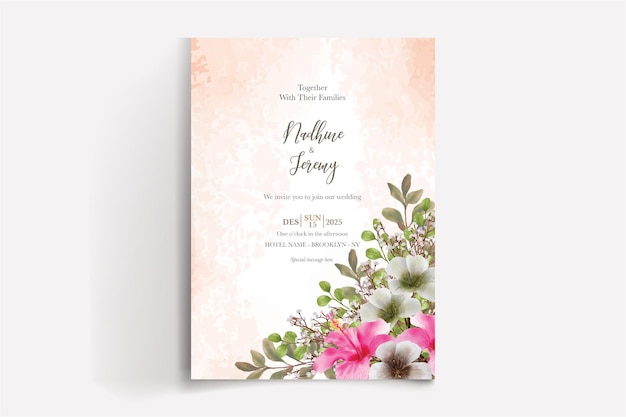 Bridal shower templates