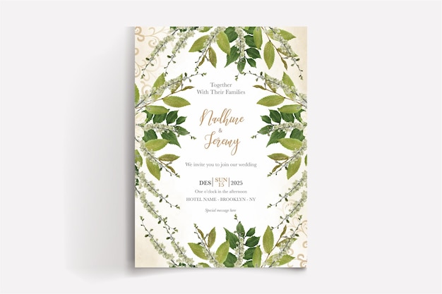 BRIDAL SHOWER WEDDING INVITATION TEMPLATES