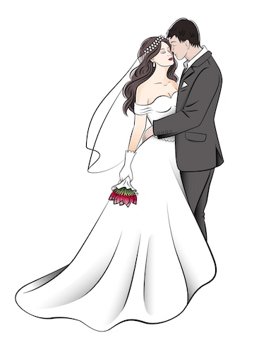 groom dress vector illustration on a background.Premium quality