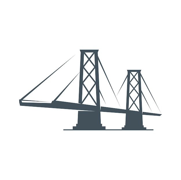 Bridge icon construction building transportation