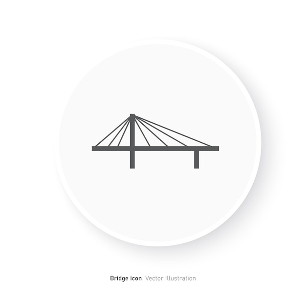 Bridge icon design vector illustration