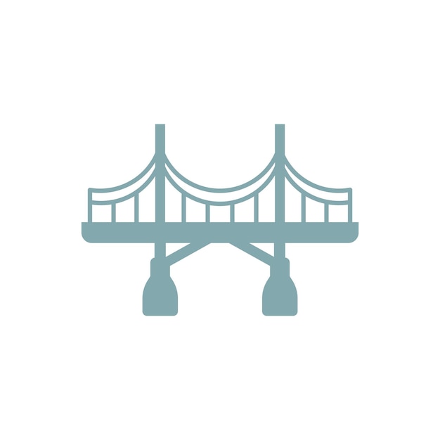 bridge icon vector design templates