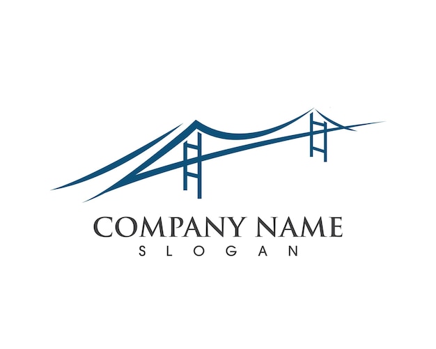 Bridge Logo Template vector icon