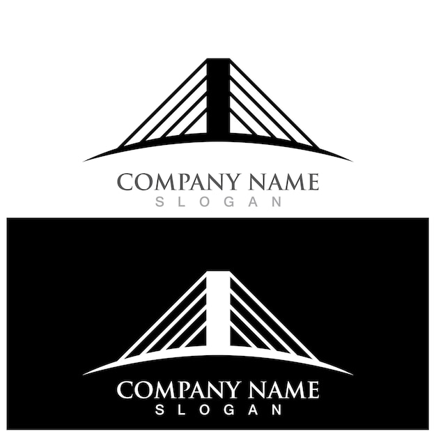 Bridge Logo Template vector icon