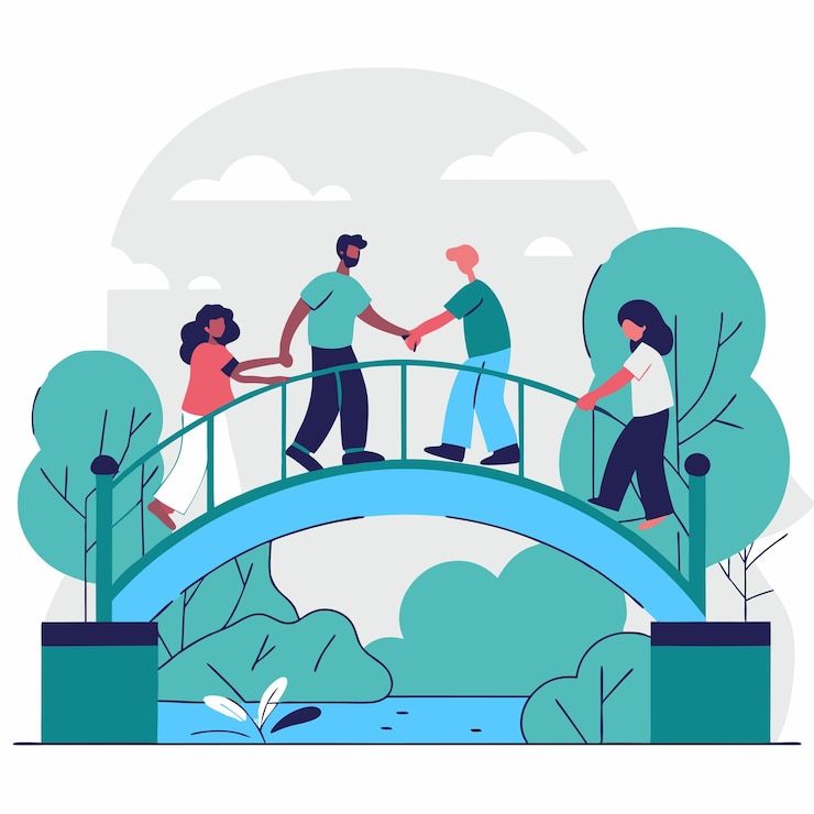 Vector bridging together