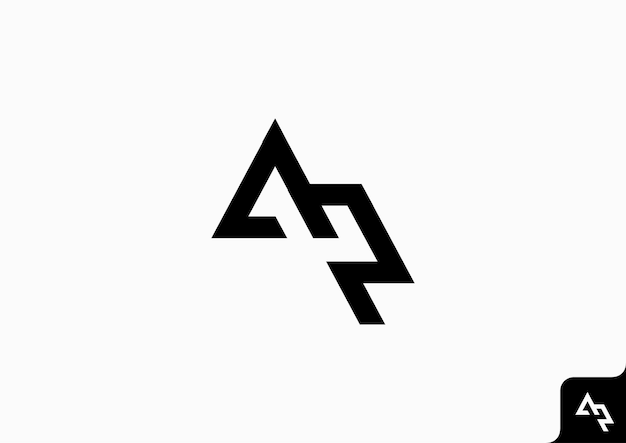 brief AP logo pictogram sjabloon ontwerpelement