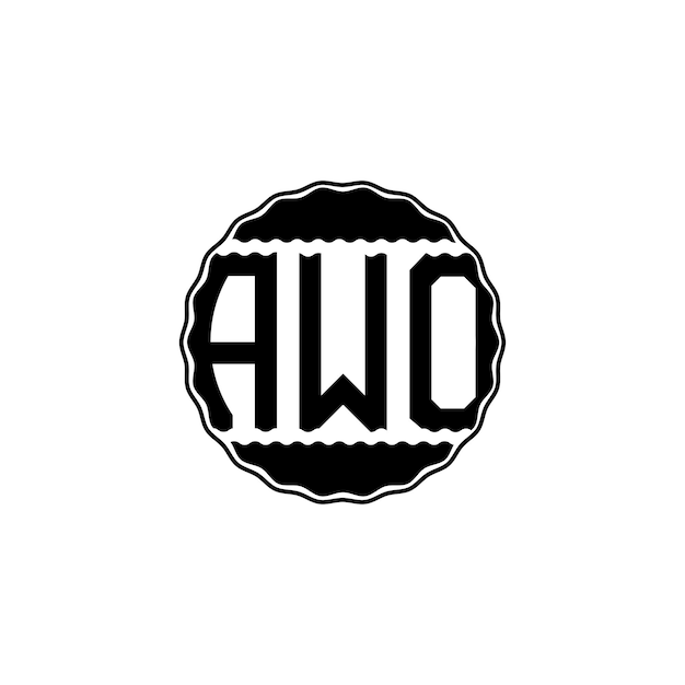 Brief Logo ontwerp 'AWO'