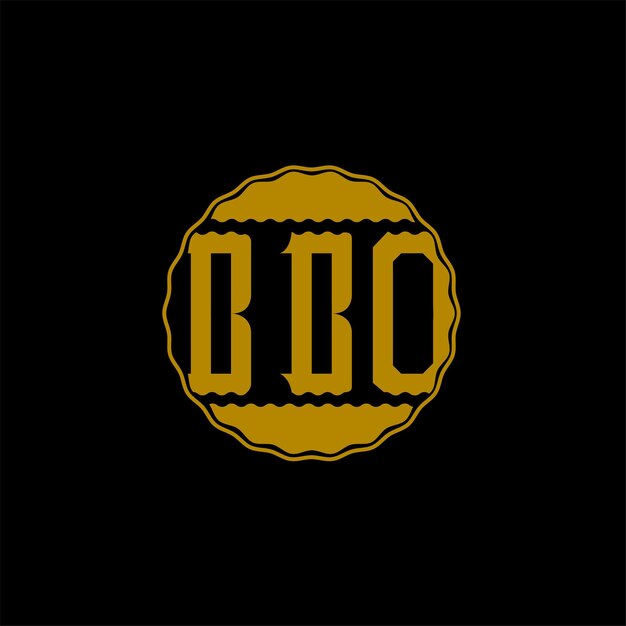 Brief Logo ontwerp 'BBO'