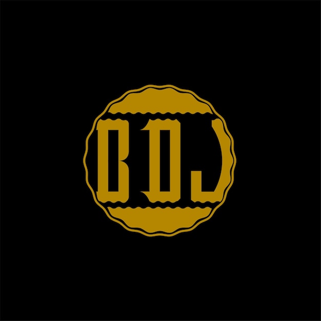 Brief Logo ontwerp 'BDJ'