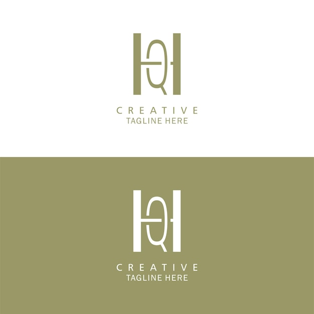 Brief Logo ontwerp vector