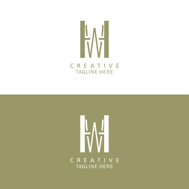 Brief Logo ontwerp vector