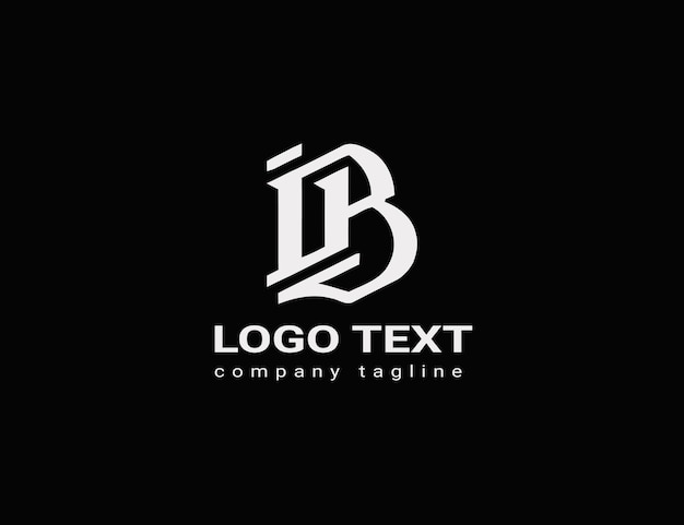 Vector brief logo ontwerpsjabloon