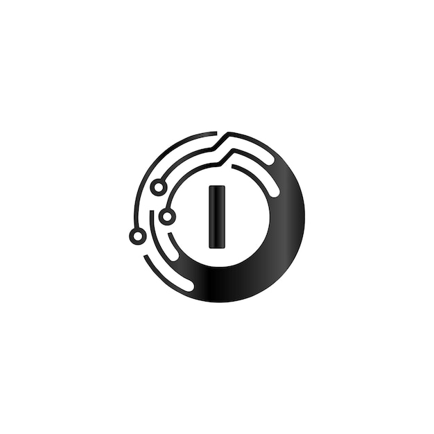 Brief Monogram ontwerpsjabloon Zakelijke teken identiteit label badge technologie Digitale logo's