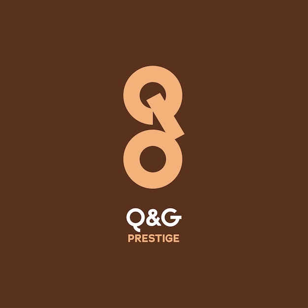 Brief Q en G Logo Vector