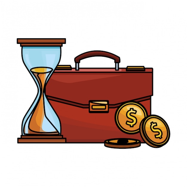 Briefcase finance icon