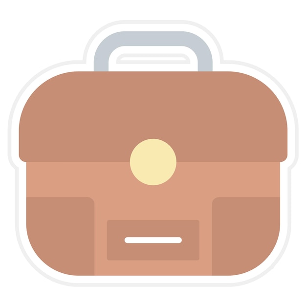 Икона векторного изображения портфеля может быть использована для дипломатии