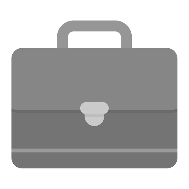 Vettore immagine vettoriale dell'icona della valigetta può essere utilizzata per la cancelleria dell'ufficio
