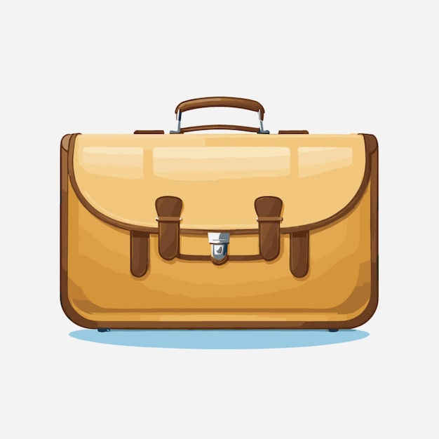 Briefcase vector on a white background