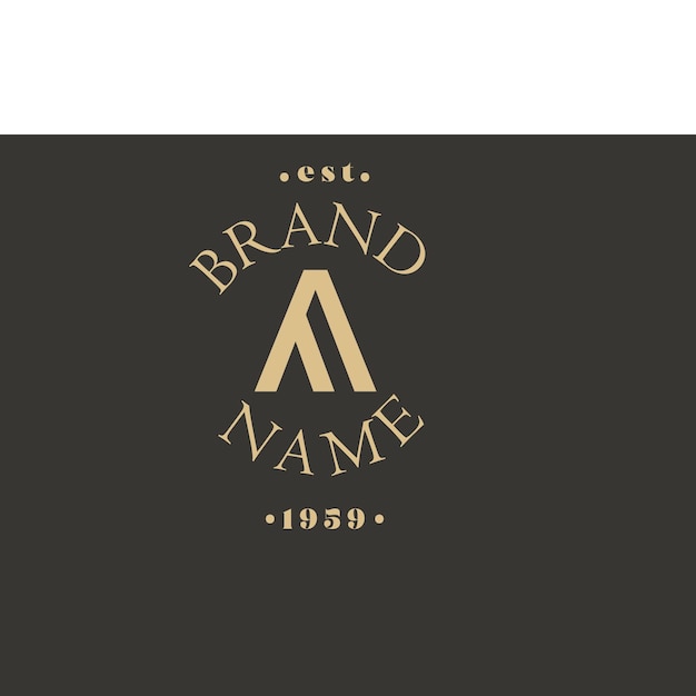 Vector brieven logo's