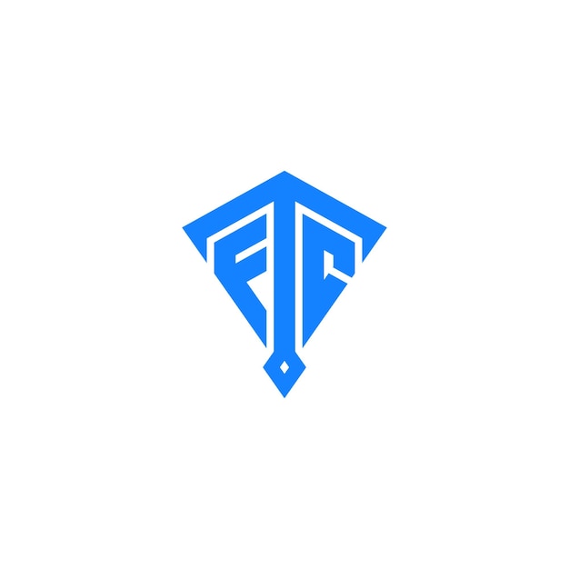 Brieven TFC Anker logo ontwerp
