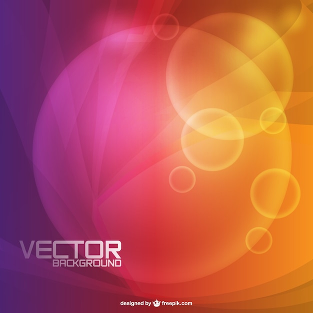 Vector bright abstract design