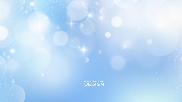 Bright bokeh and spot background design