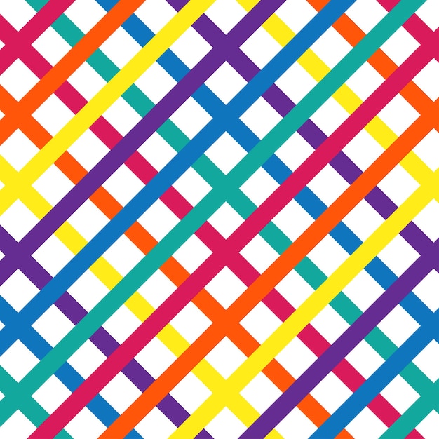 Bright colorful SEAMLESS abstract pattern