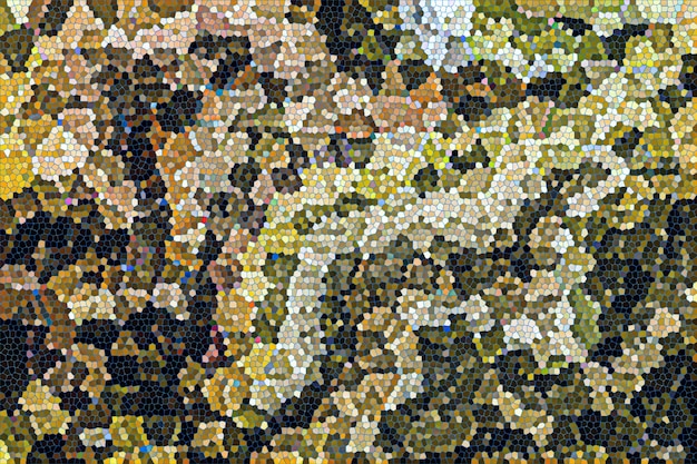 Вектор Яркие цвета футуристической туманности сверкают мозаикой на темном фоне. блестящая космическая текстура