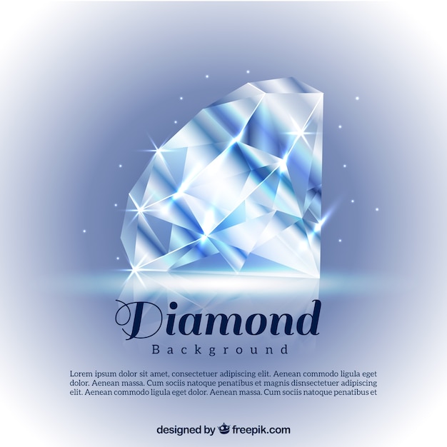 Sfondo luminoso diamante