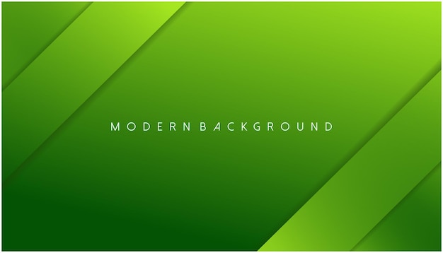 Bright gradient background in green